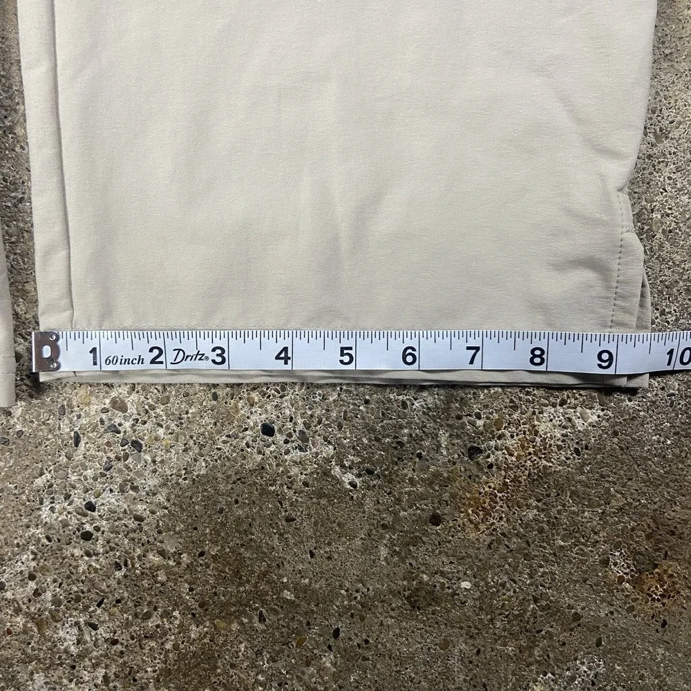 Vintage Oakley Technical Golf Pants Size 40x32 Beige Chino Active Sports Wear